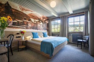 Hotel Start Spindlermühle,  Zwei-Bett-Zimmer mit Kinderbett, | Small Charming Hotels